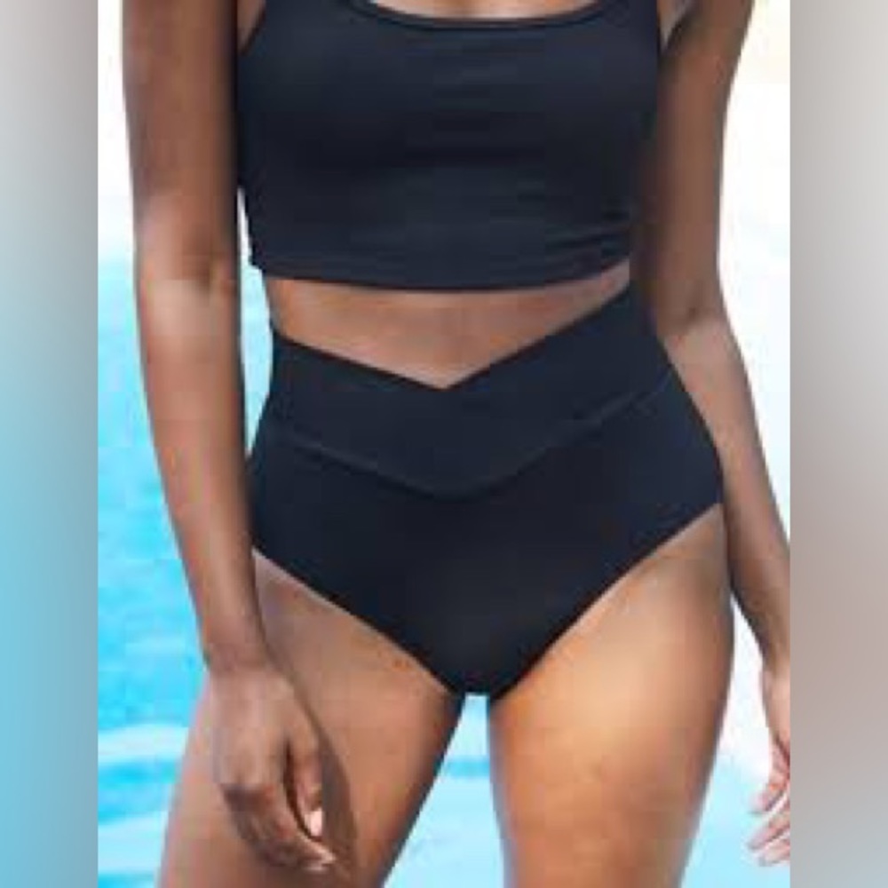Aerie High Waist & Scoop Top Bikini